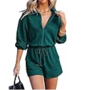 Women's Green Jumpsuit